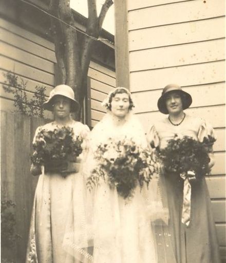 Rita and her Bridesmaids on her wedding day.