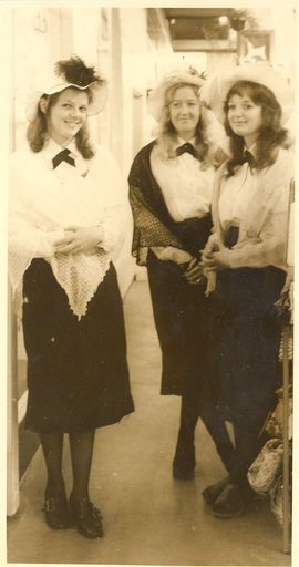 Miss Miller, Mrs Gattsche & Miss Diskins, 1972 - Resource cover image