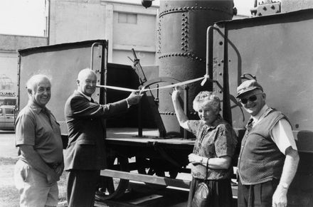 Tony Hunt, Trevor Hayward, Margaret Speirs, Ian Little