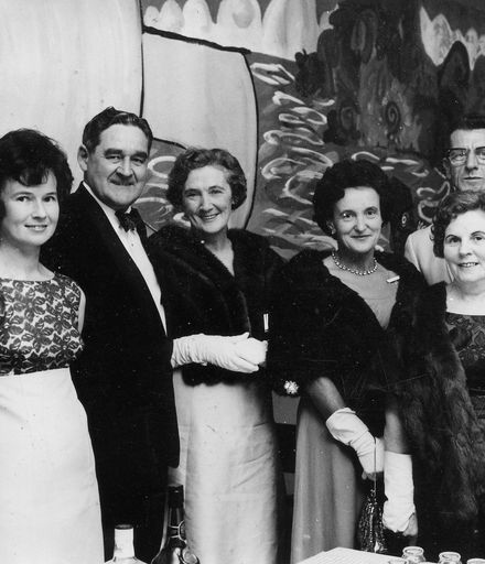 Official Party, Levin Lions Club annual ball, 1969