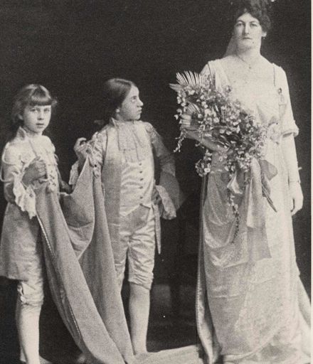 Miss Jessie McKegg, Patriotic Queen Carnival, 1917