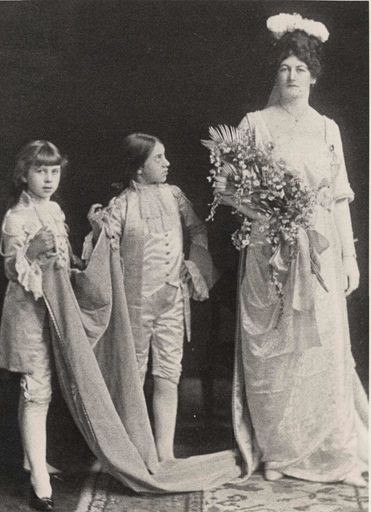 Miss Jessie McKegg, Patriotic Queen Carnival, 1917