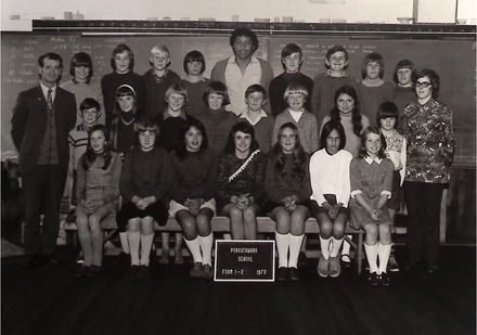 Poroutawhao School Senior Class Photo 1973 - Resource cover image
