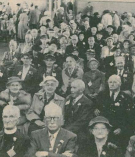 Public gathering Levin December 1957