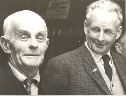 Mr Harris & Dr Thompson, life members, Levin Racing Club
