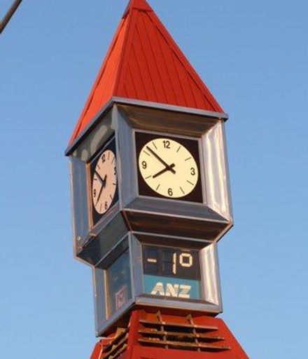 The Levin Post Office clock.