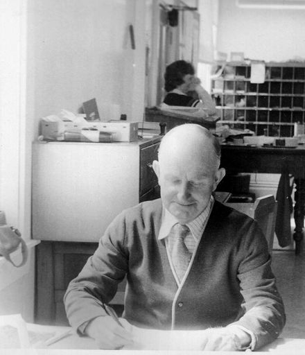Fred Tremewan, Senior Clerk, Shannon Post Office, c.1978