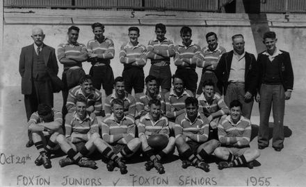 Foxton Junior Football Team 1955