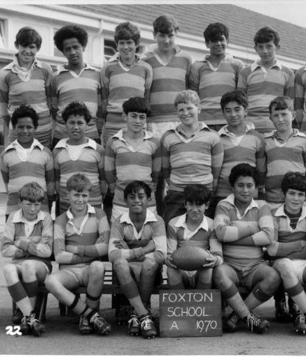 Foxton School Rugby 1970