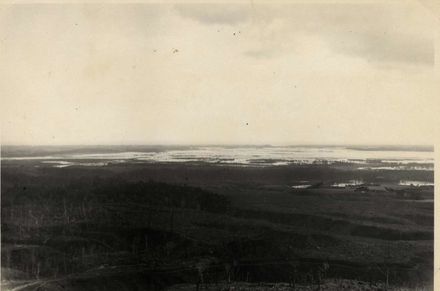 Manawatu River in Flood, 1901.