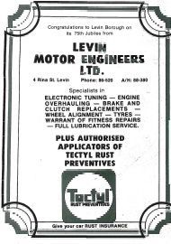 Levin Motor Engineers Ltd ad