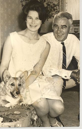 Miss Weir (international musician) visits her brother, 1968