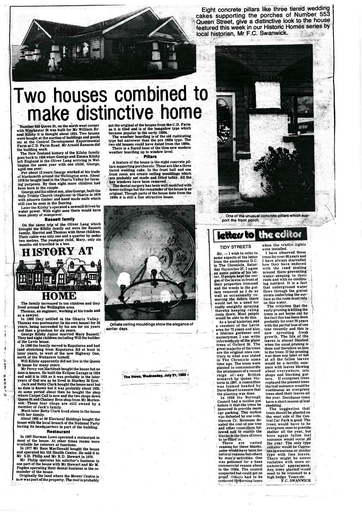 Two houses combined to make distinctive home - Resource cover image