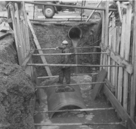 Levin Stormwater scheme - stage 1. Prior to June 1972. - Resource cover image