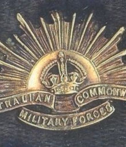 Christiansen's Badge 13 small Australia Commonwealth Military Forces