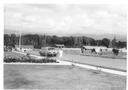 Burn St., looking east (from Glen St. ?), 1969 - Resource cover image