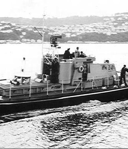 T.S. Tutira cadets on HMNZS Tamurie, 1969