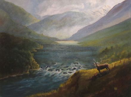 My Valley by Iris Reesby Oil $280