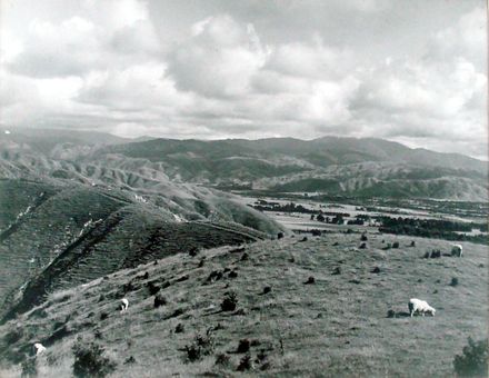 Hautere and Otaki Gorge from Pukehau Hill