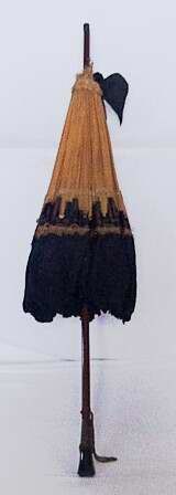 Silk and reed parasol