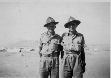 Soldiers in Desert