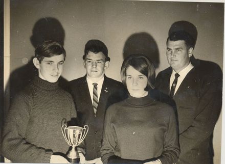 Teenage Driving Contest local winners (unidentified)