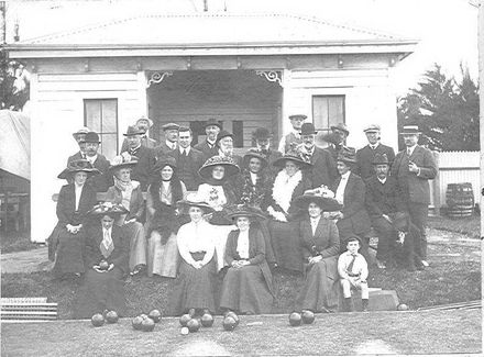 Unidentified Bowling Club Group