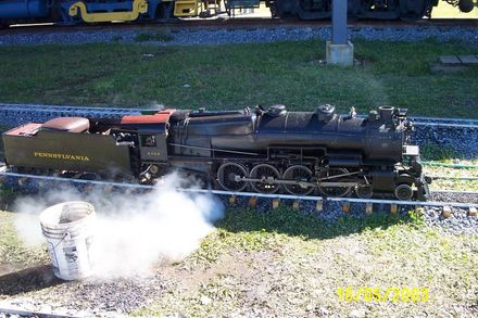 Model Steam train