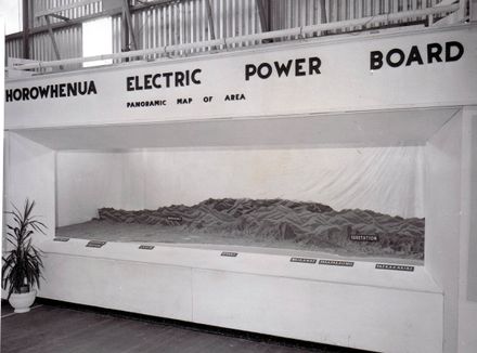 H.E.P.B. Panoramic Map display, Electricity Exhibition 1972