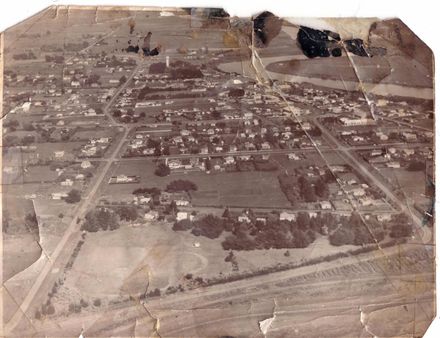 Aerial View of Foxton, c.1933?