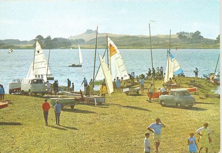 Levin, Yachts and People, Lake Horowhenua