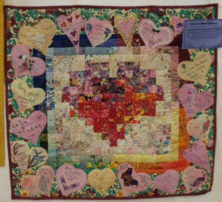 Colourwash heart and love all arounde