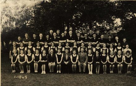 Foxton Secondary School Pupils 1942
