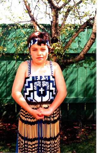 Toni Hakaraia, Foxton School Kapahaka member, 1996