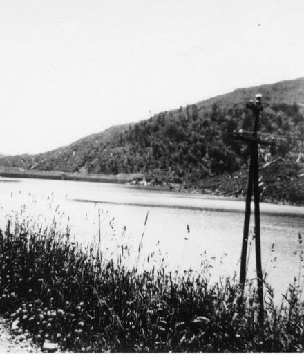 Arapeti Dam, looking north, 1925