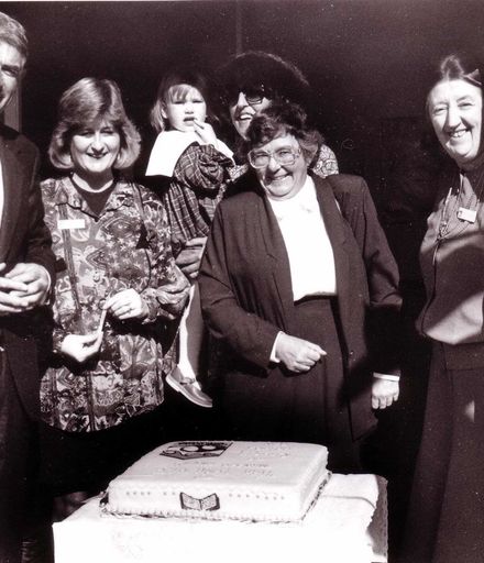 Opening of new Foxton Library, 1994