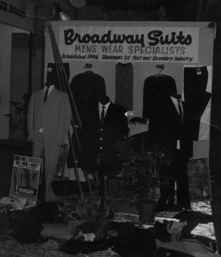Broadway Suits Display, 1968