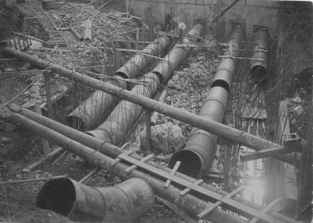 Mangahao Hydro-electric Scheme, 1920's