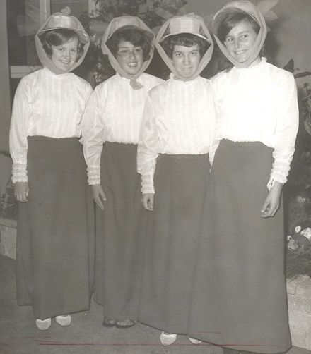 Four 'Miss Poppins' at the Lodge Levin Ball, 1969 - Resource cover image