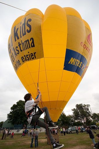 Jonty Hall Hanging - Photo by Trevor Heath