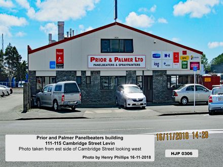 Prior and Palmer Panelbeaters building  16-11-2018