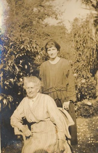 Mrs Ransom and her daughter Marion.
