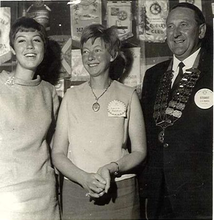 Miss Rolston, Mrs Rolston and Mr Foster, 1968