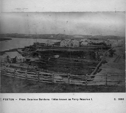 Foxton From Seaview Gardens c.1880