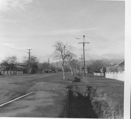 Levin Stormwater scheme - stage 1. Prior to June 1972.