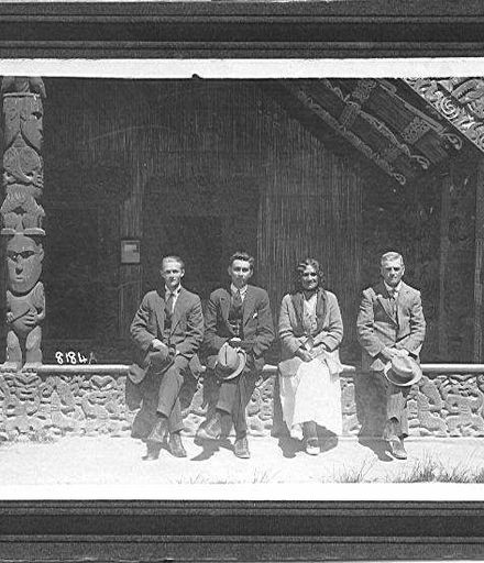 Thomas Henry Clark and others at Rotorua