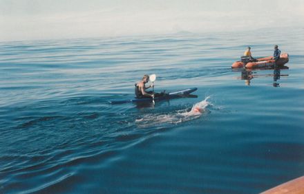 Karena Doig - IRB and Peter Jamieson on surf ski - Resource cover image