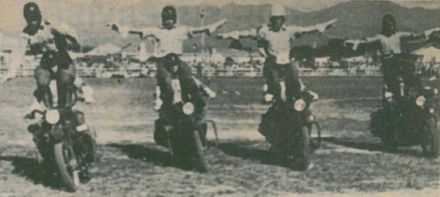 Despatch Riders (Don Rs) perform for 1956 jubilee crowd - Resource cover image