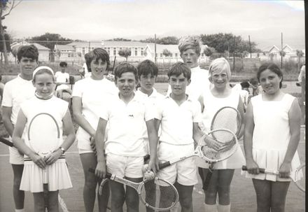 Winners in St Josephs tennis tournament