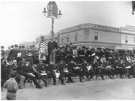 Commemoration of death of Edward VII, 1910